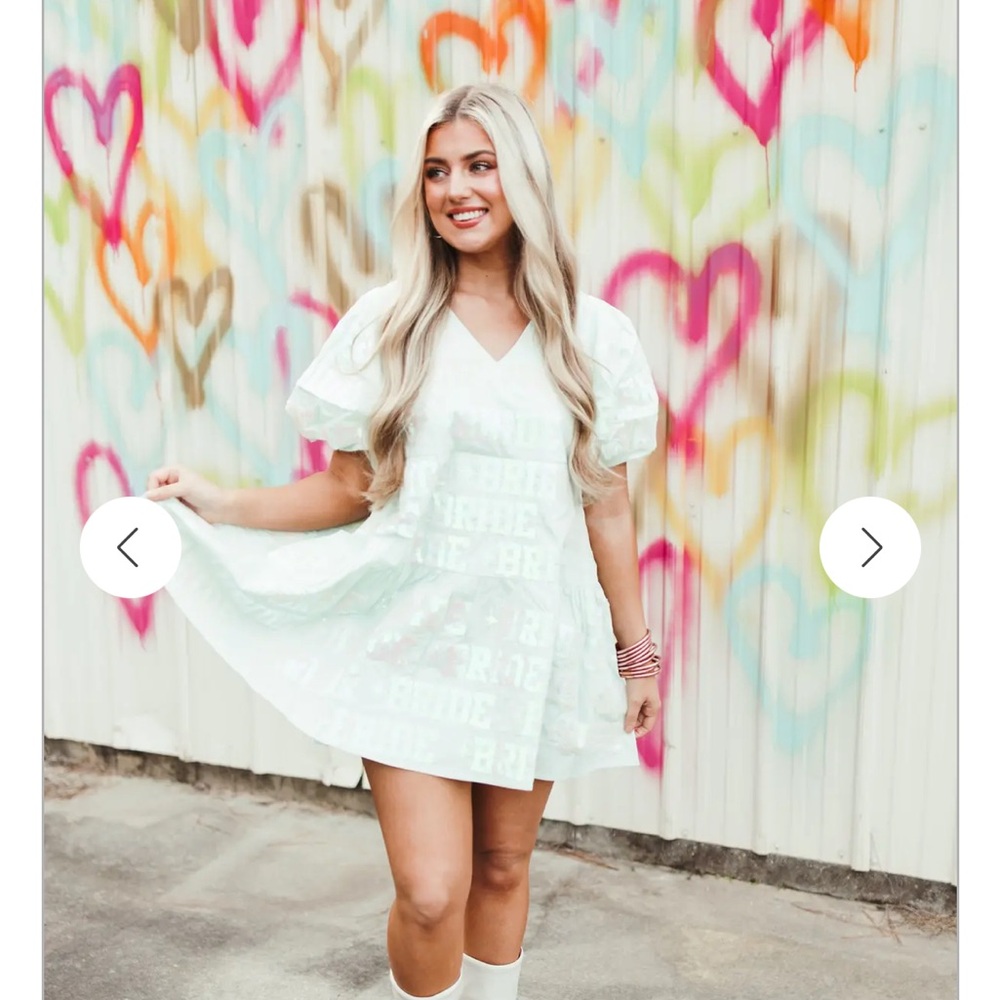 Charming Mint Dress with Puff Sleeves